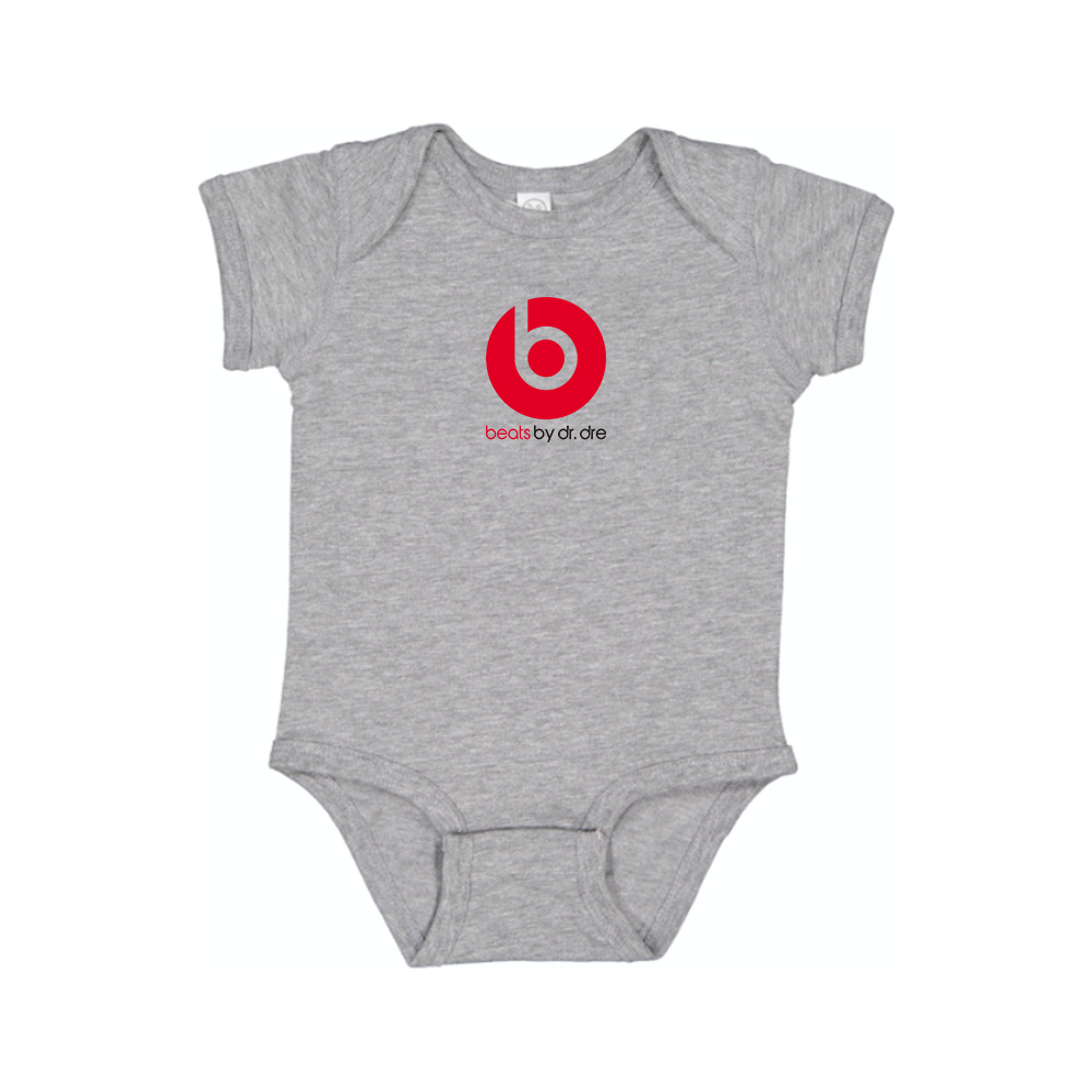 Beats-by Dre Logo Baby Romper Onesie