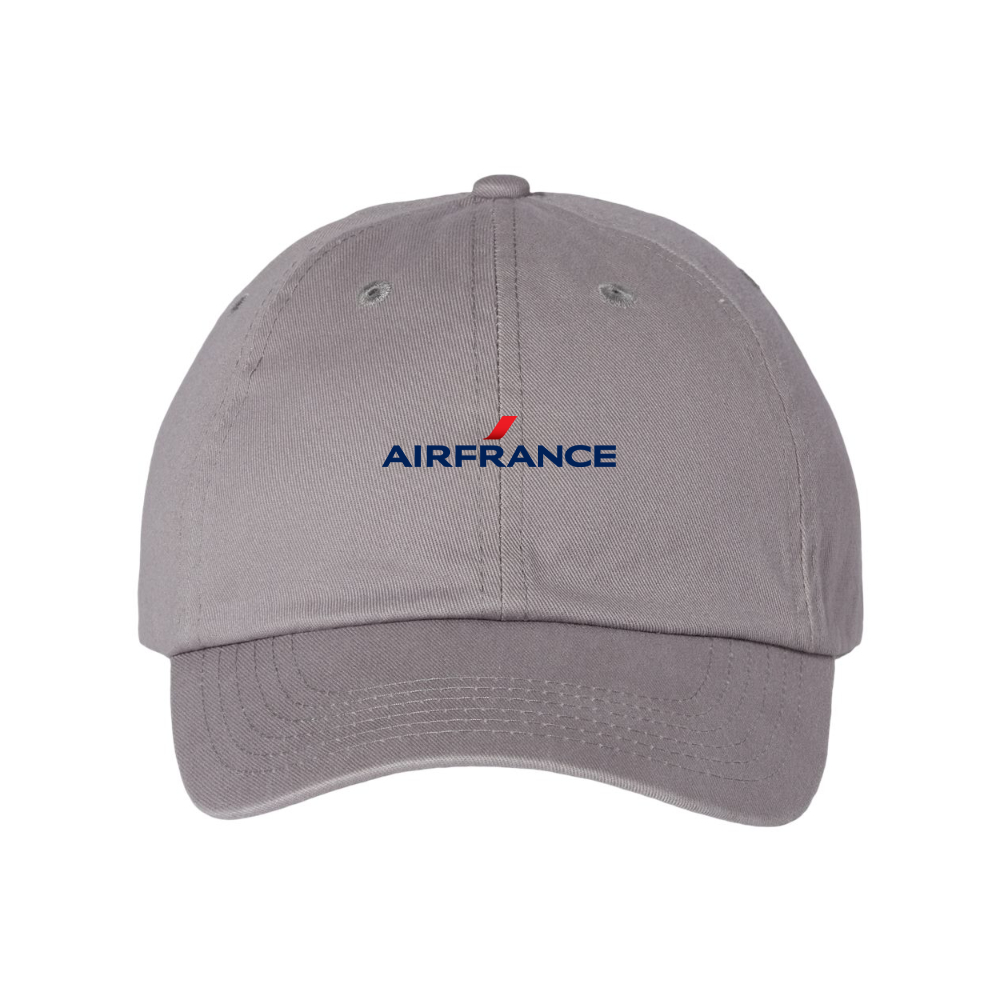 Air France Logo  Valucap Adult Bio-Washed Classic Dad Hat