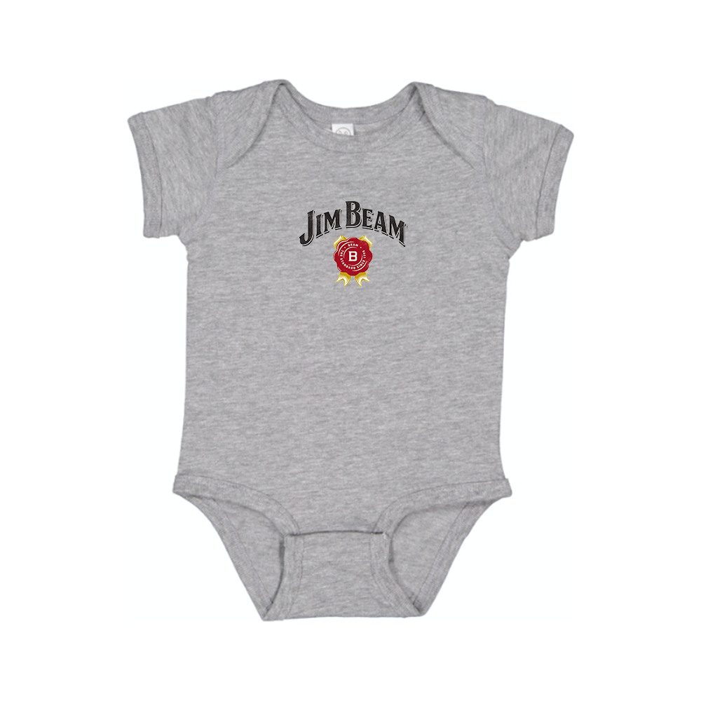 Jim Beam Logo Baby Romper Onesie
