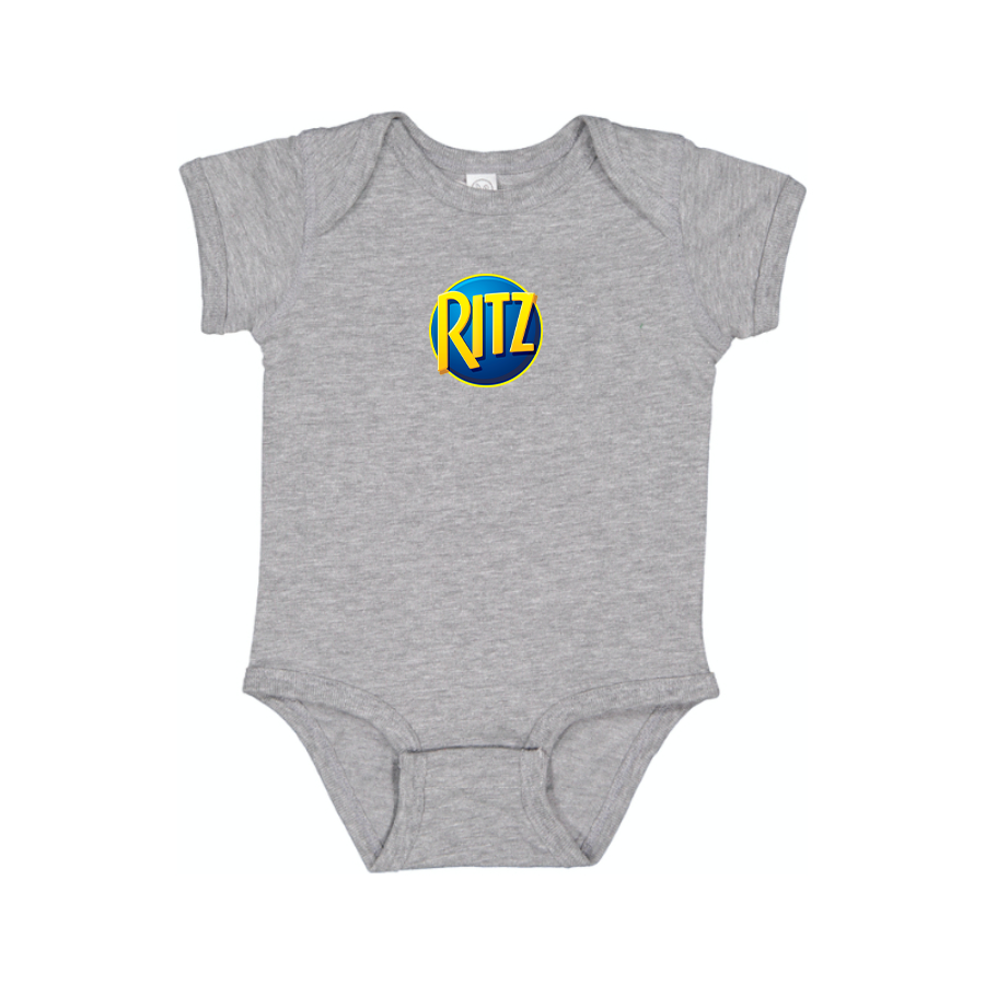 Ritz Crackers Logo Baby Romper Onesie