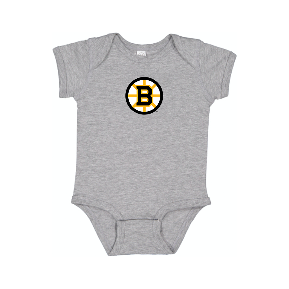 Boston Bruins Logo Baby Romper Onesie