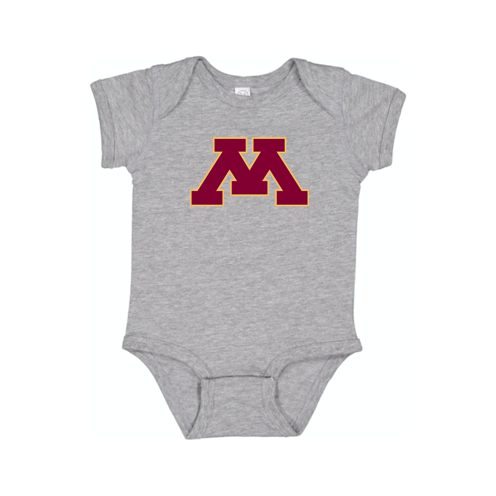Minnesota Golden Gophers Logo Baby Romper Onesie