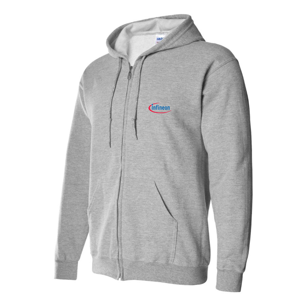 Men's Infineon Logo Zipper Hoodie