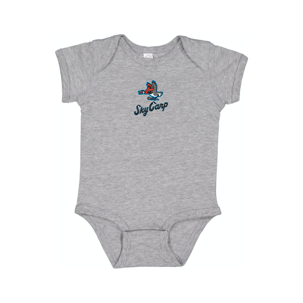 Beloit Sky Carp Logo Baby Romper Onesie