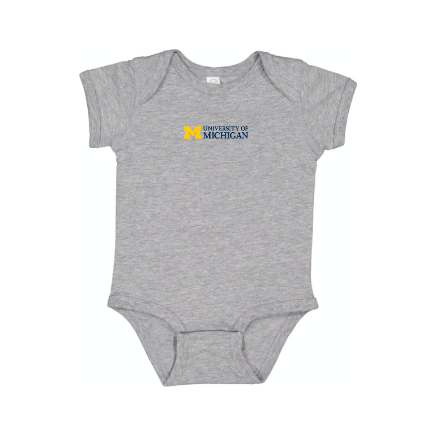 University of Michigan Logo Baby Romper Onesie