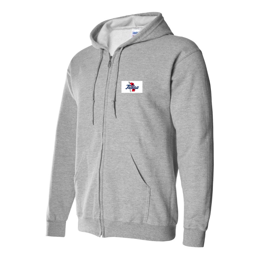 Men's Tulsa Golden Hurricane Logo Zipper Hoodie