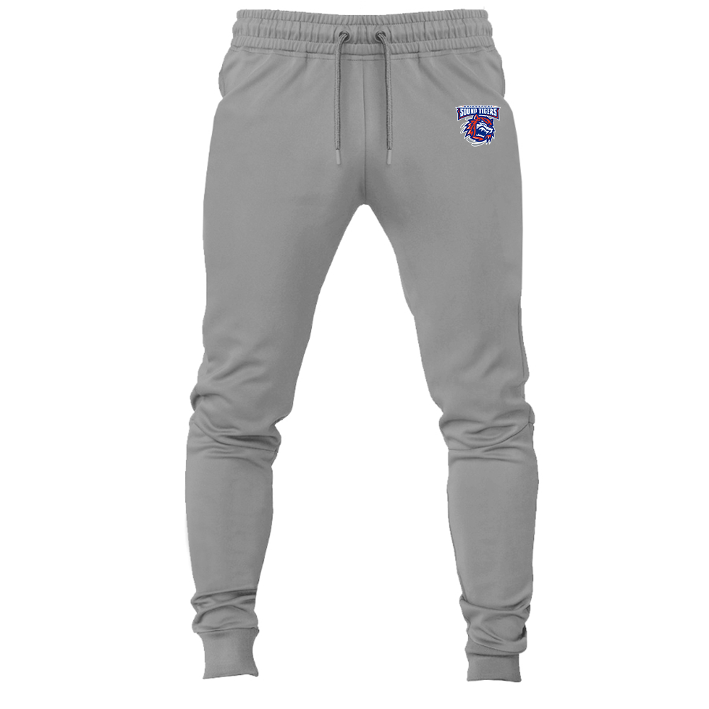 Men's Bridgeport Sound Tigers Logo Joggers Sweatpants