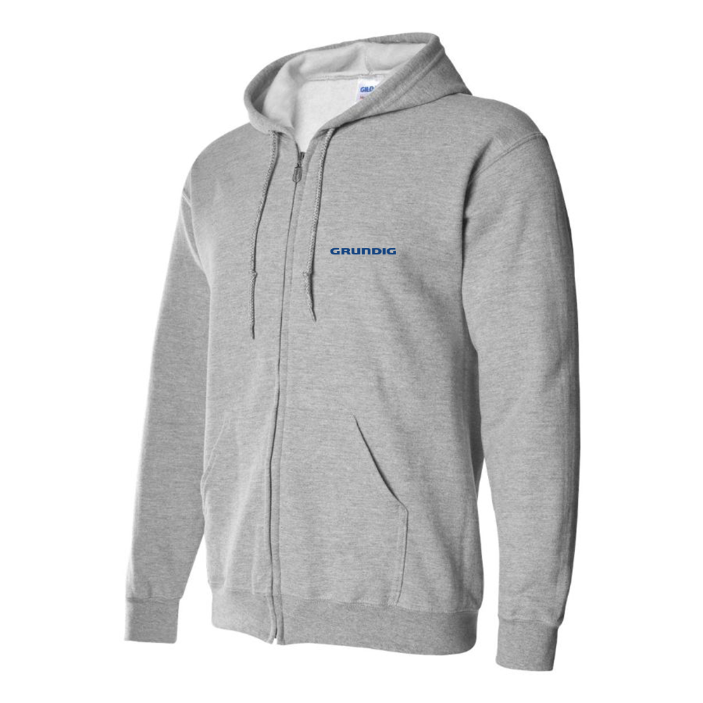 Men's Grundig Logo Zipper Hoodie