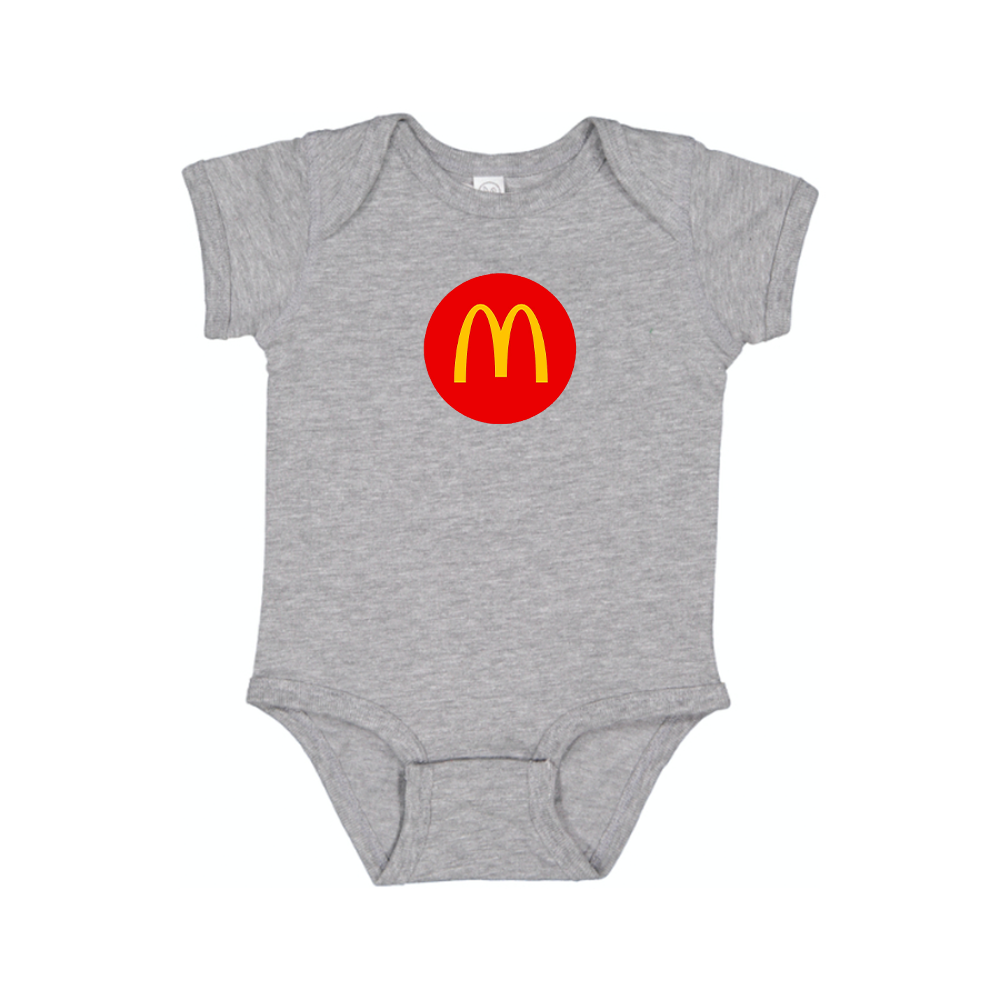 McDonalds  Logo Baby Romper Onesie