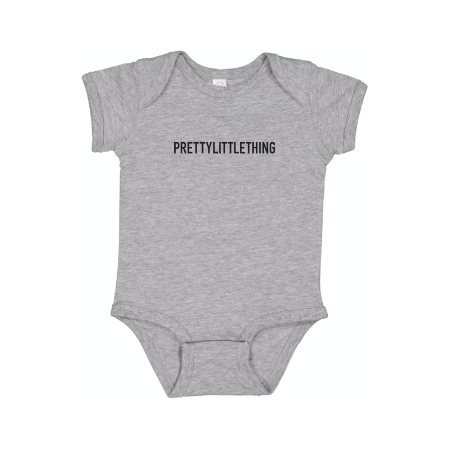 Pretty Little Thing Logo Baby Romper Onesie