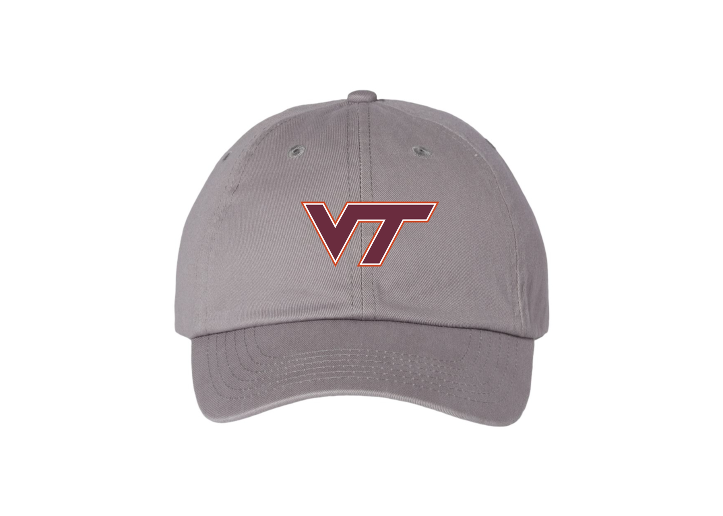 Virginia Tech Hokies Valucap Adult Bio-Washed Classic Dad Hat