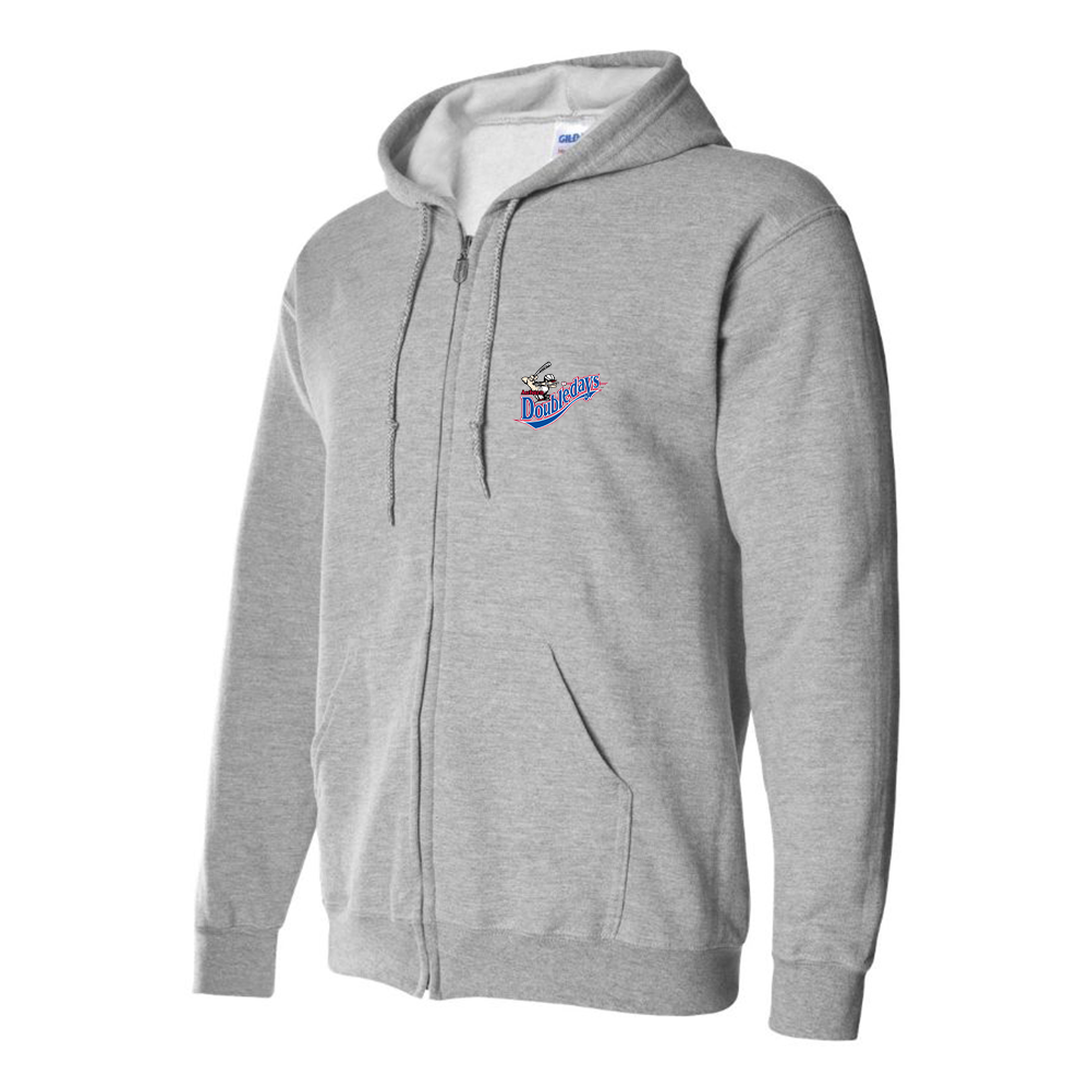 Men's Auburn Doubledays Logo Zipper Hoodie