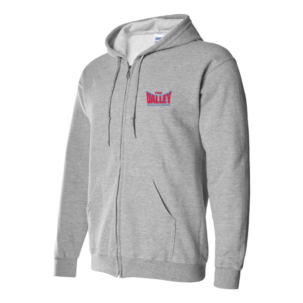 Men's Missouri Valley Conference Logo Zipper Hoodie
