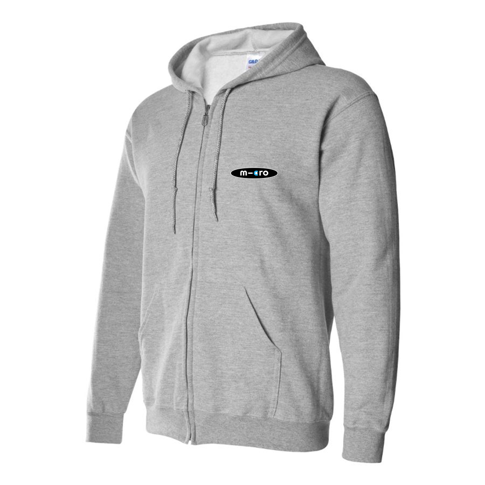 Men's Micromobility Logo Zipper Hoodie
