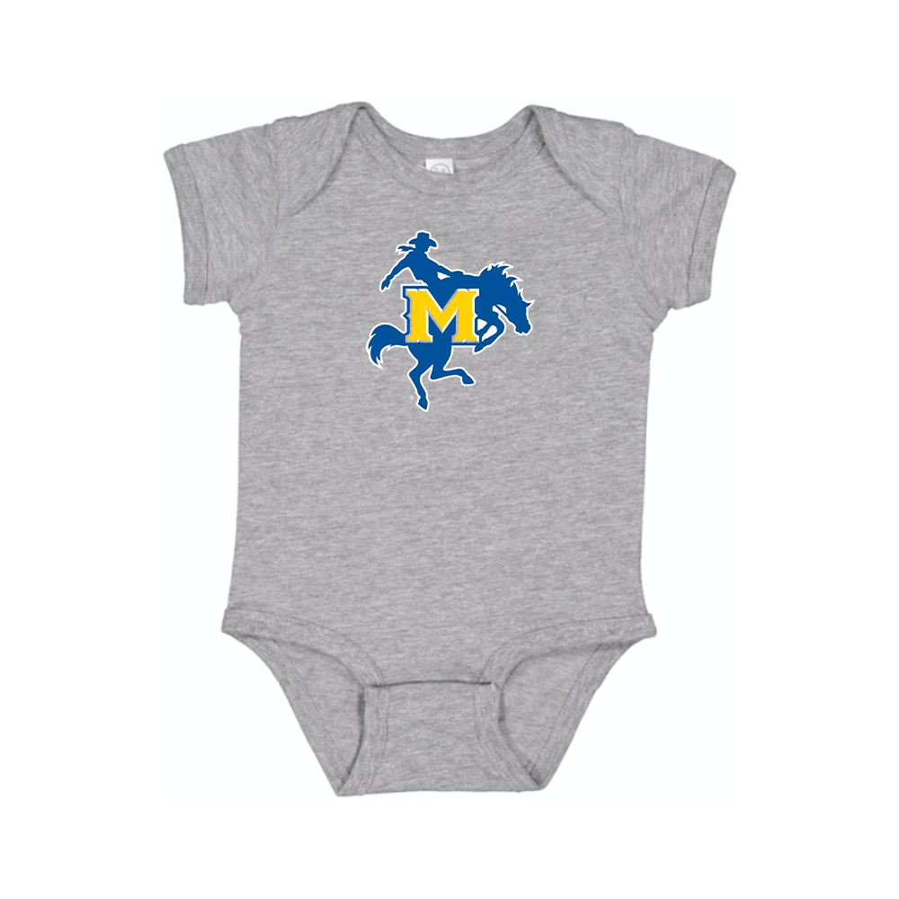 McNeese State Cowboys Logo Baby Romper Onesie