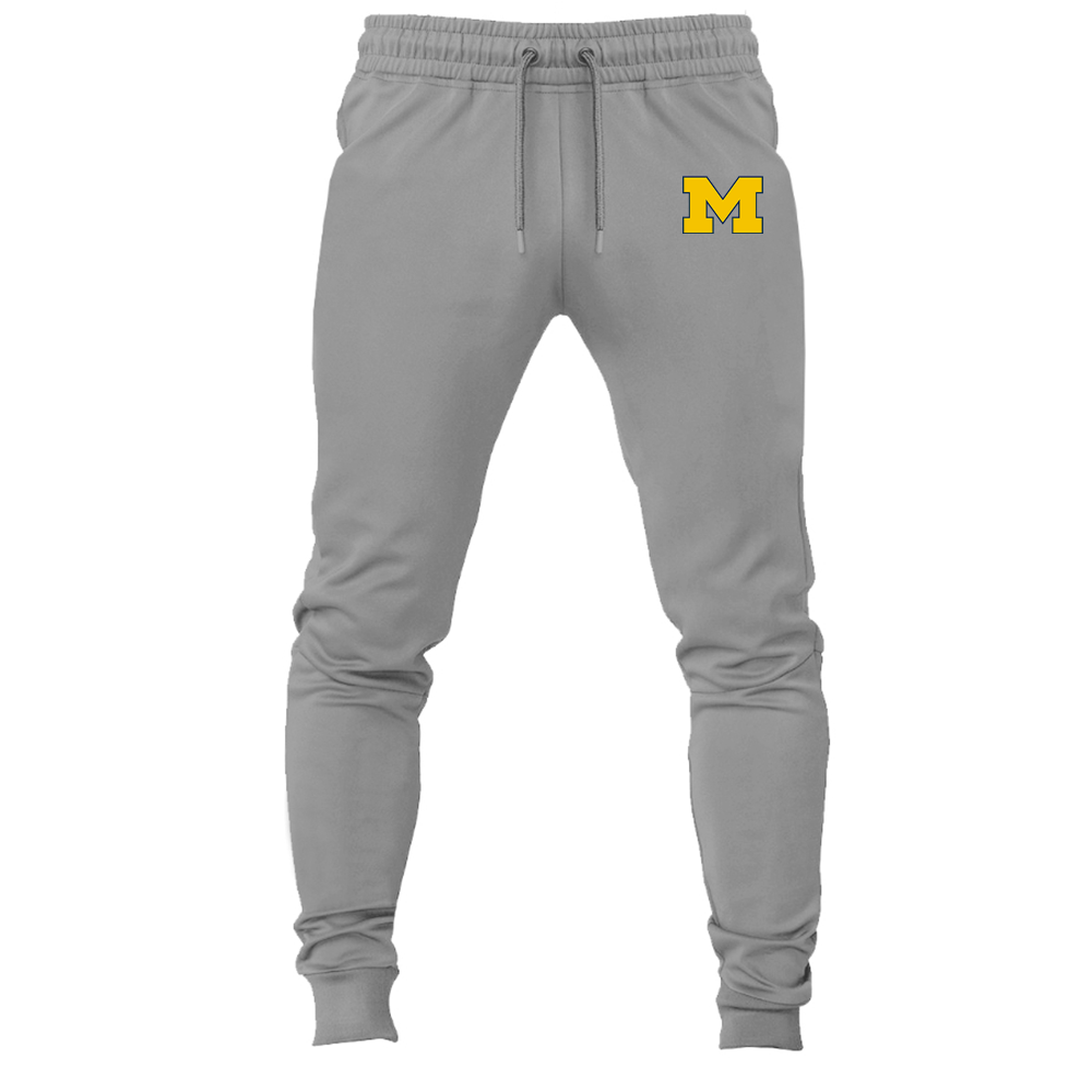 Men's Michigan Wolverines Logo Joggers Sweatpants