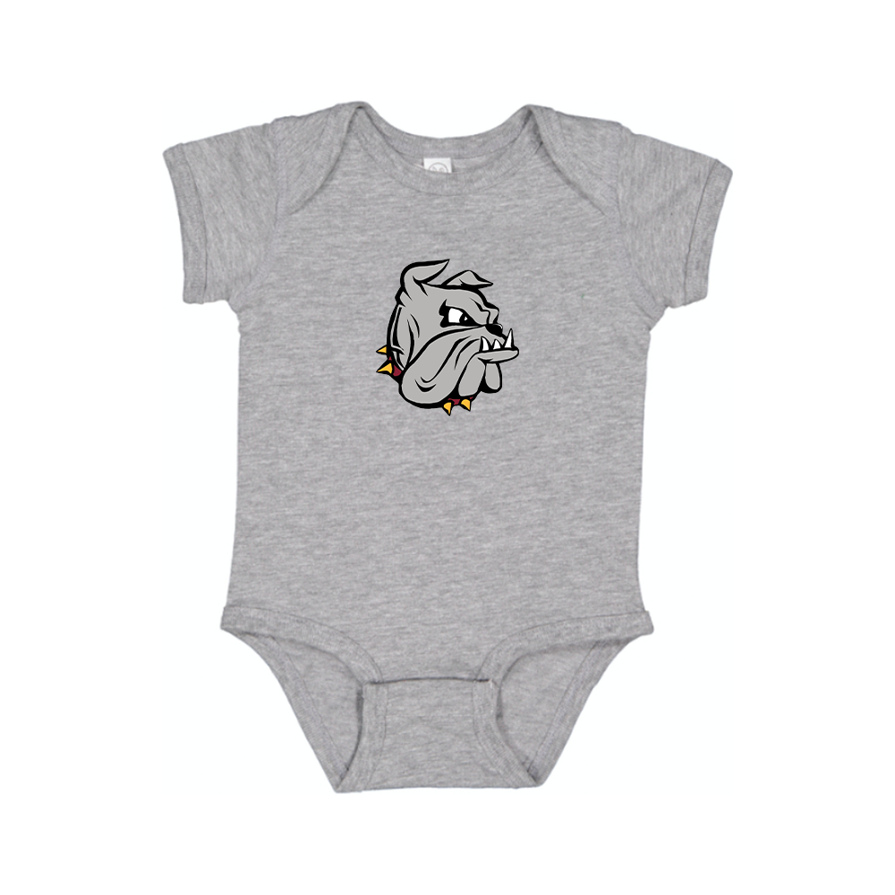 Minnesota Duluth Bulldogs Logo Baby Romper Onesie