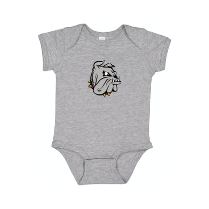 Minnesota Duluth Bulldogs Logo Baby Romper Onesie