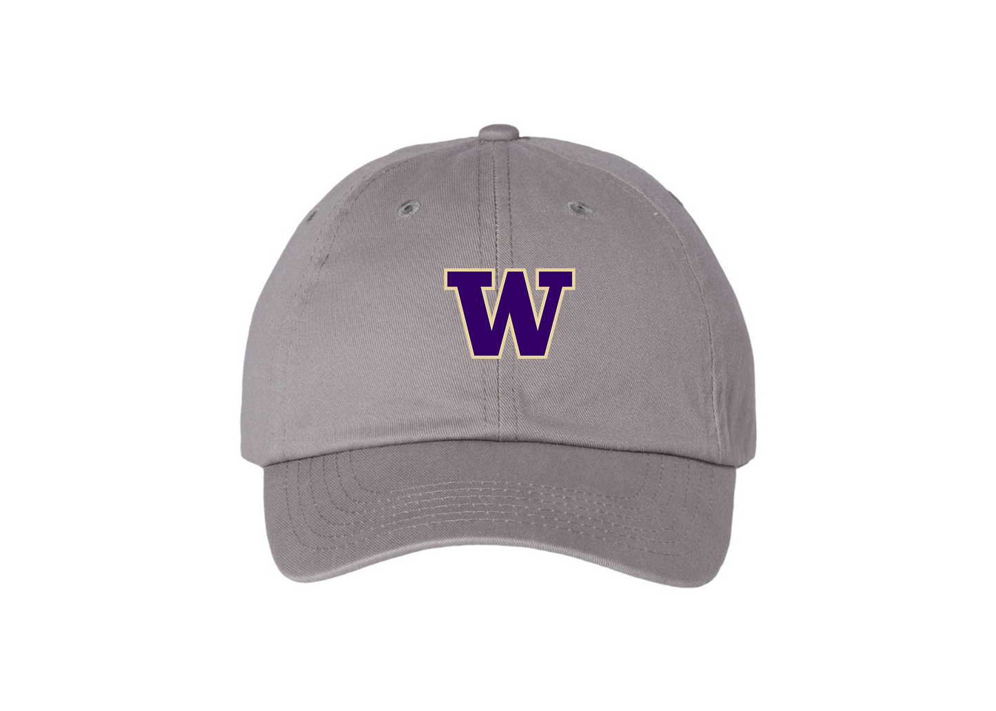 Washington Huskies Valucap Adult Bio-Washed Classic Dad Hat