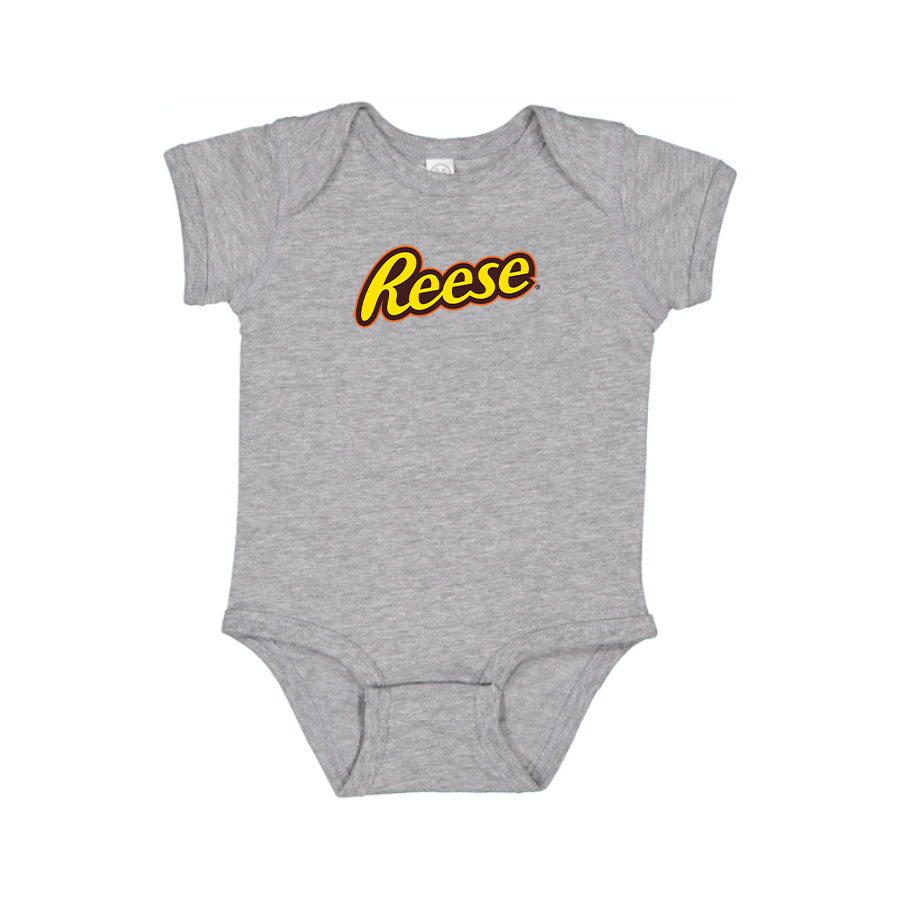 Reese Peanut Butter Logo Baby Romper Onesie