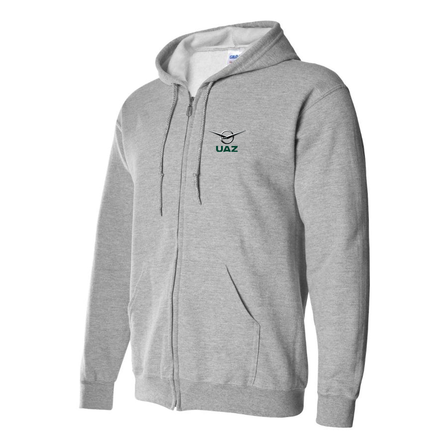 Men’s UAZ Logo Zipper Hoodie