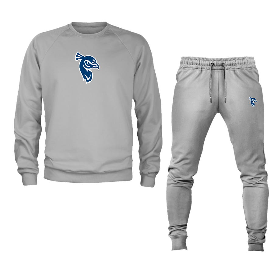 Men's Saint Peters Peacocks Logo Crewneck Sweatshirt Joggers Suit