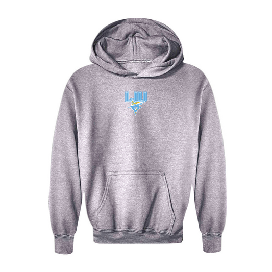 Youth LIU Brooklyn Blackbirds Logo Pullover Hoodie