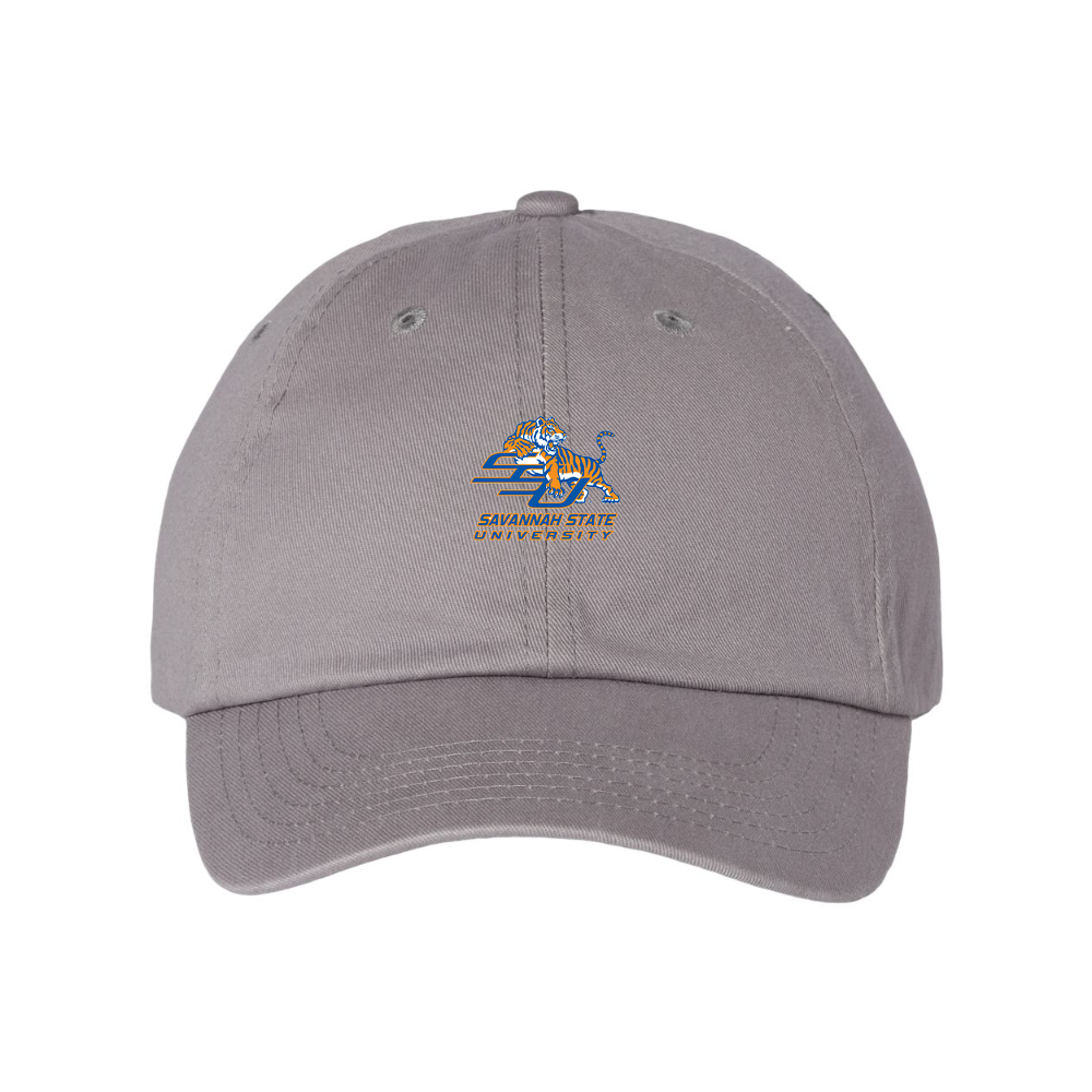 Savannah State Tigers Logo Valucap Adult Bio-Washed Classic Dad Hat