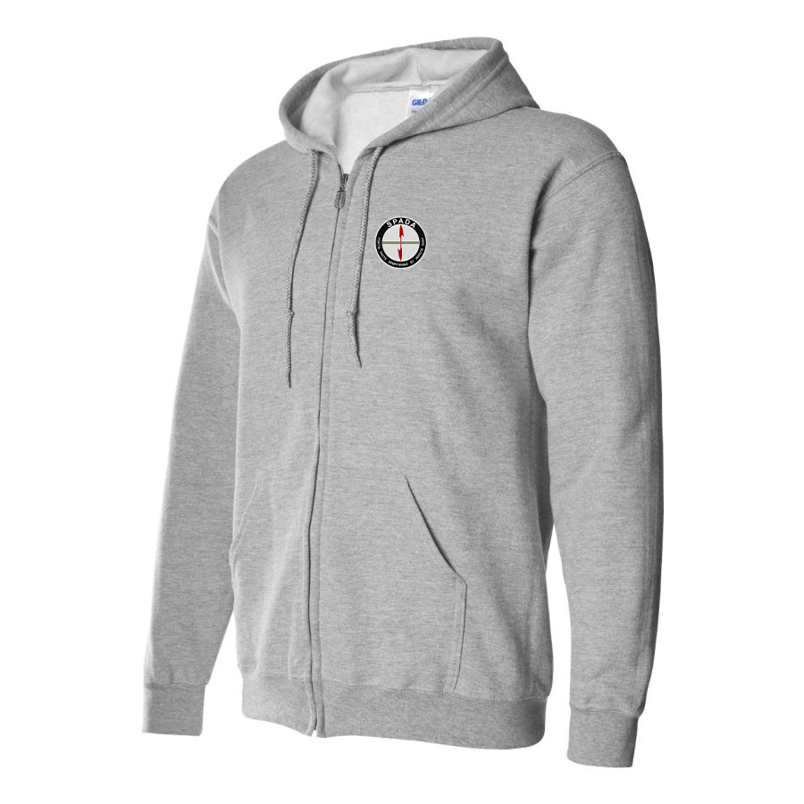 Men's Spada Vetture Sport Logo Zipper Hoodie