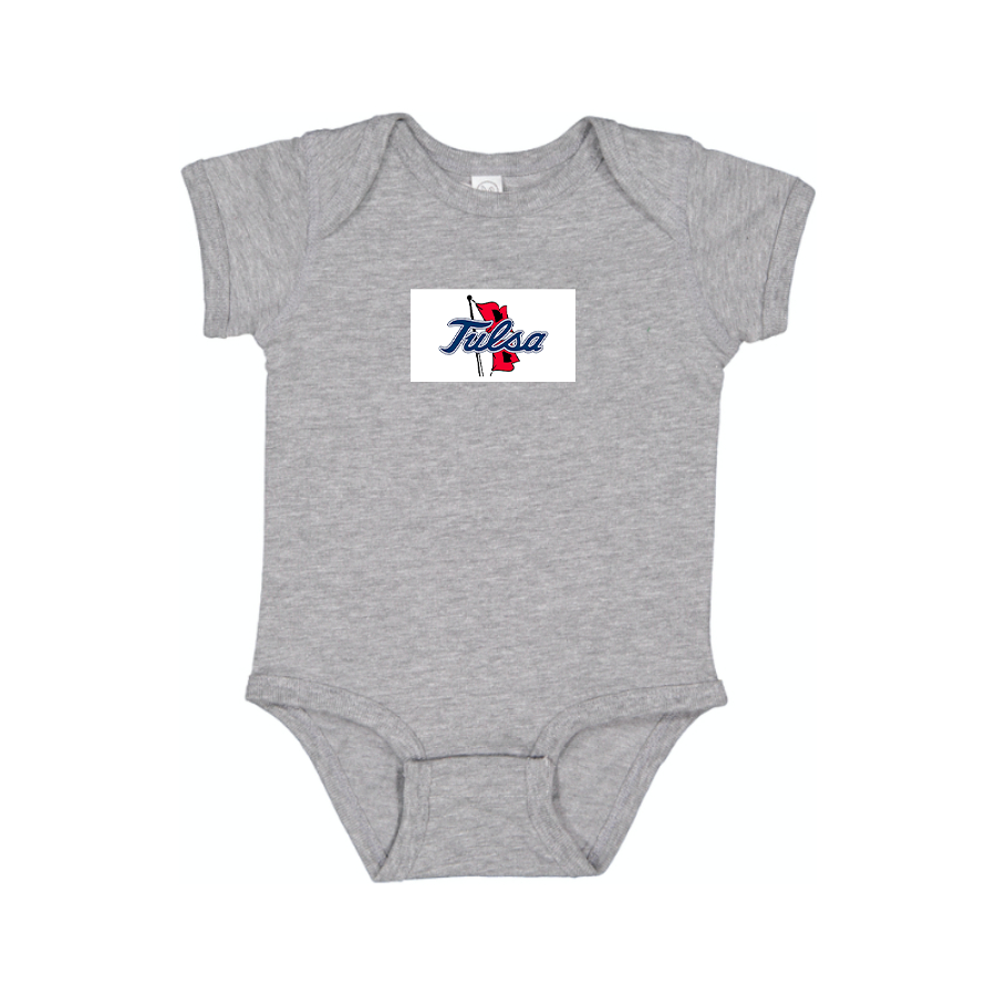 Tulsa Golden Hurricane Logo Baby Romper Onesie