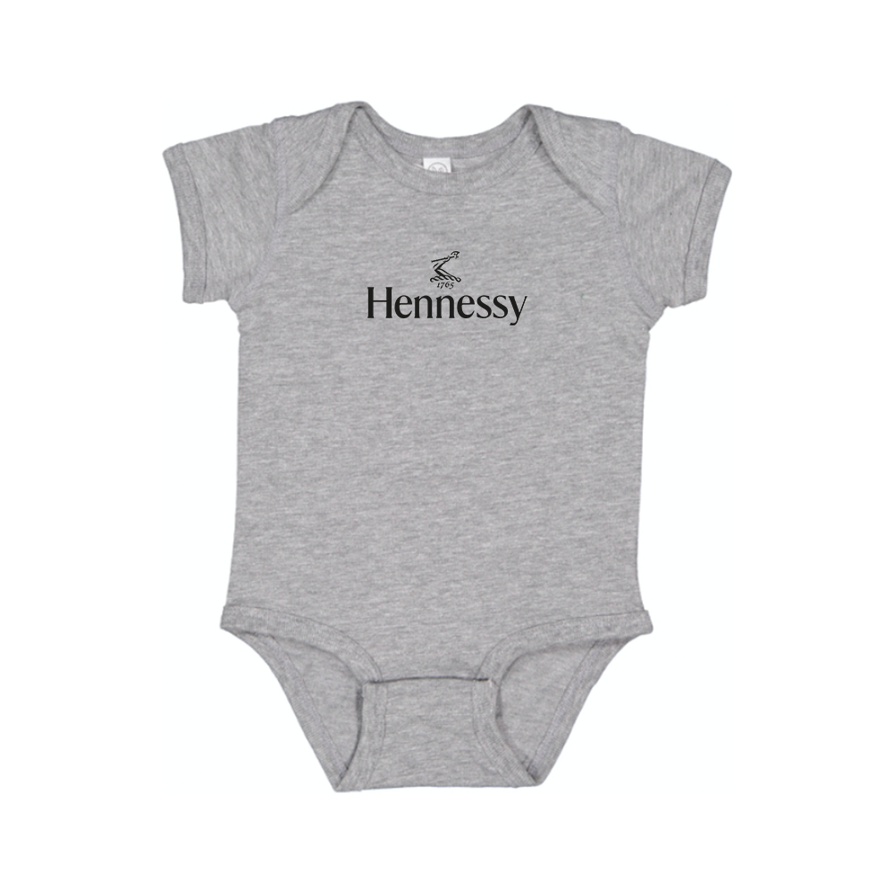 Hennessy Logo Baby Romper Onesie