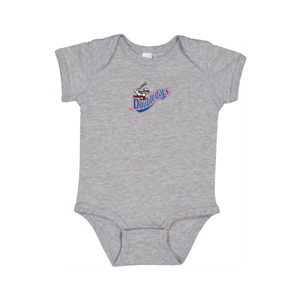 Auburn Doubledays Logo Baby Romper Onesie