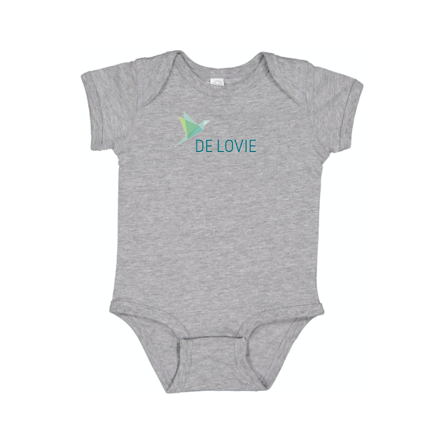 De Lovie Logo Baby Romper Onesie