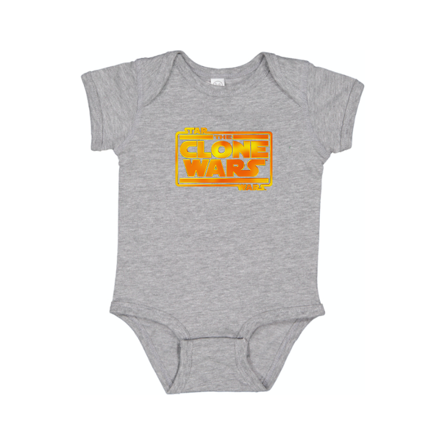 The Clone wars Logo Baby Romper Onesie
