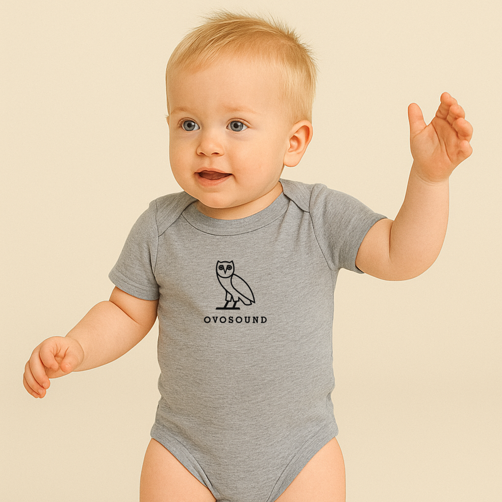 Ovosound Drake Music Baby Romper Onesie