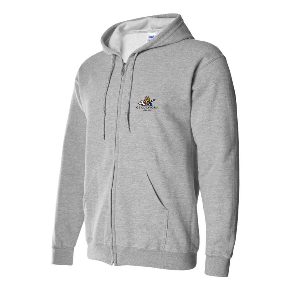 Men's Atlanta Gladiators Logo Zipper Hoodie