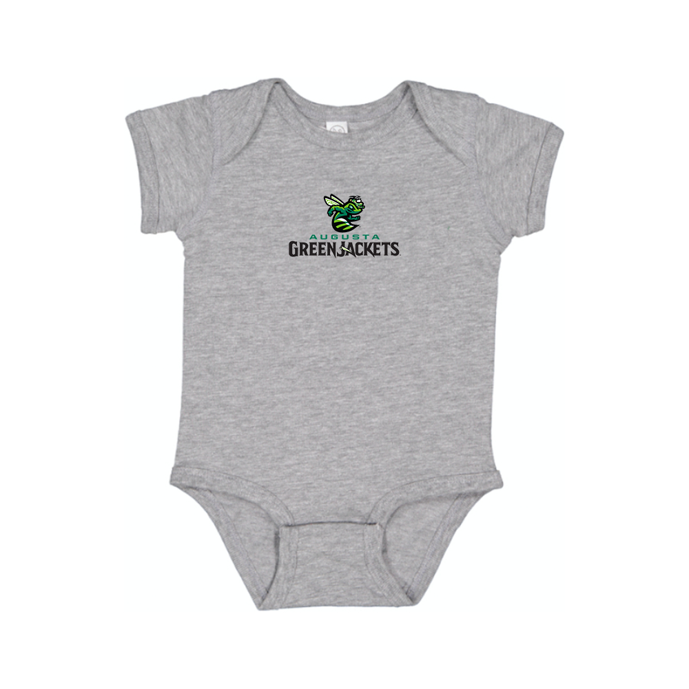 Augusta GreenJackets Logo Baby Romper Onesie