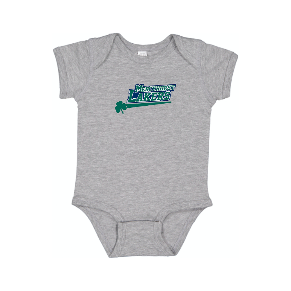 Mercyhurst Lakers Logo Baby Romper Onesie
