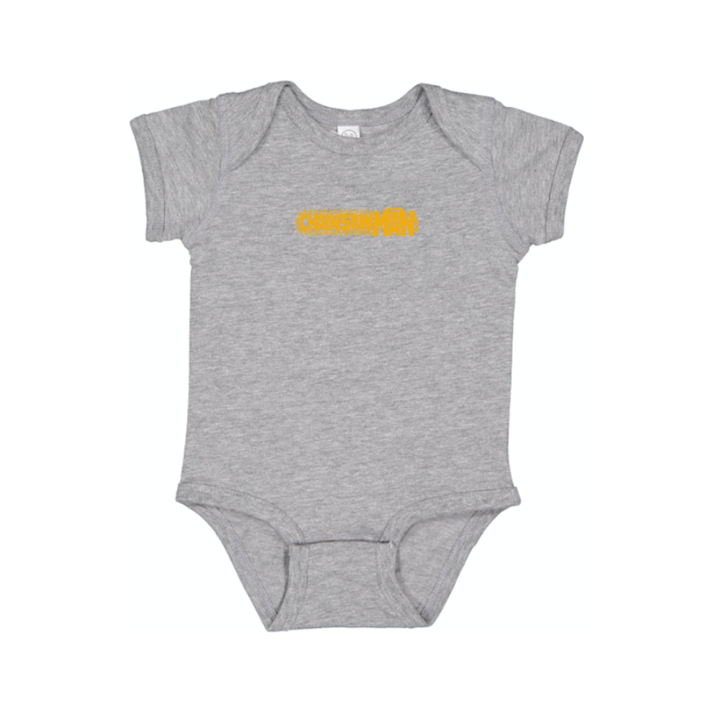 Chainsaw Man Logo Baby Romper Onesie