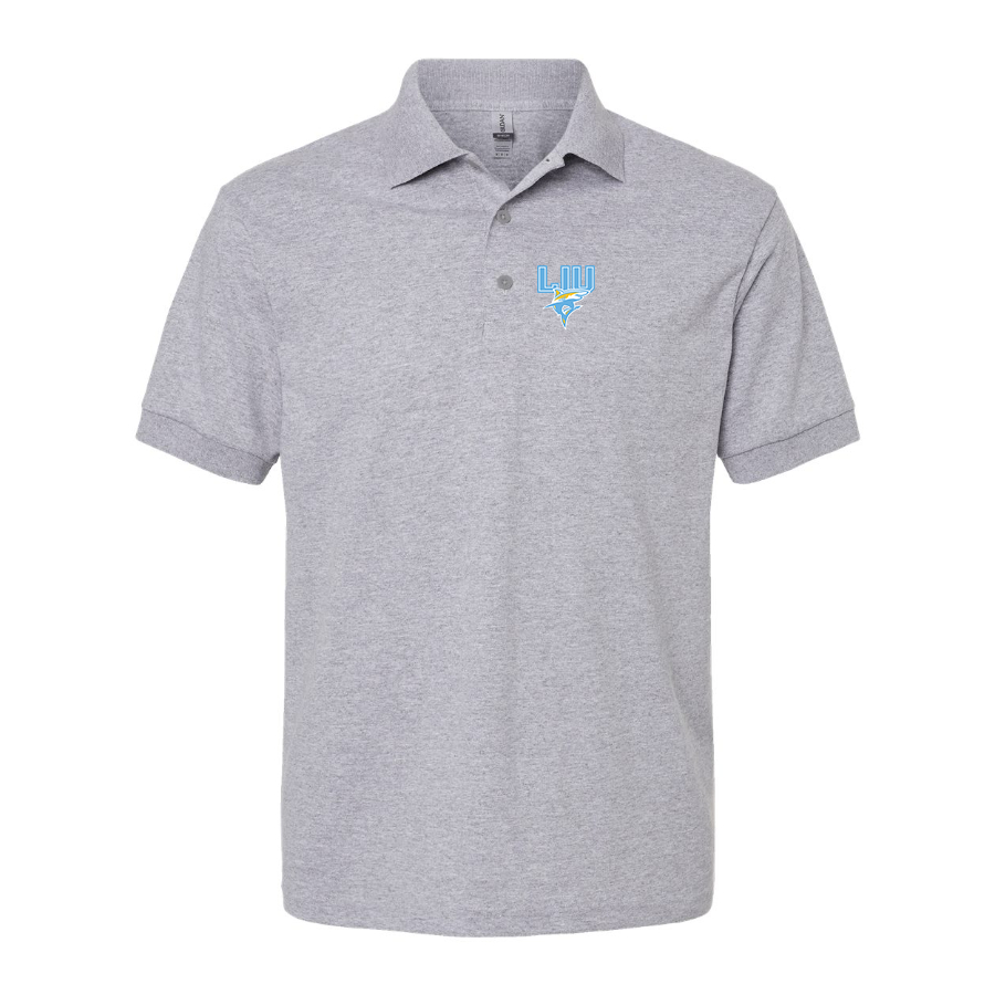 Men's LIU Brooklyn Blackbirds Logo Dry Blend Polo