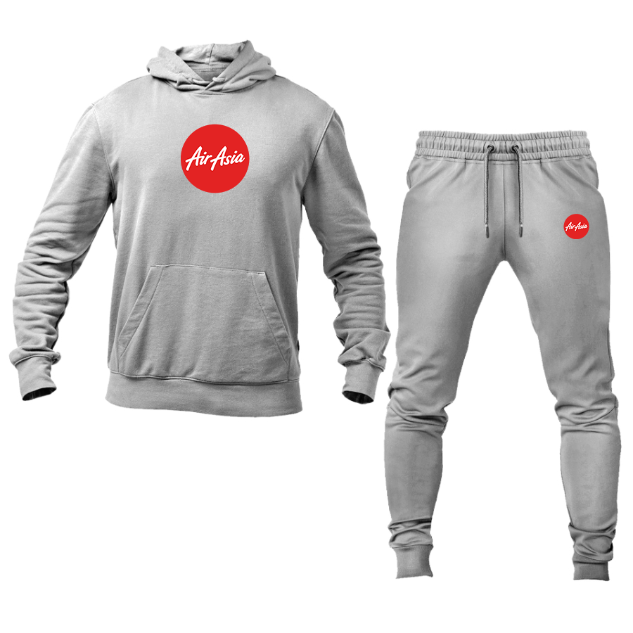 Men's Air Asia Logo Hoodie Joggers Set
