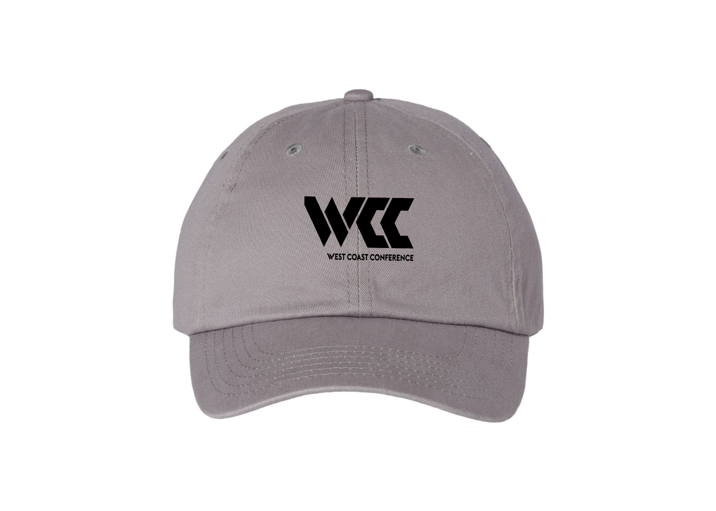 West Coast Conference Valucap Adult Bio-Washed Classic Dad Hat