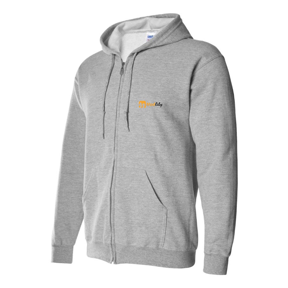 Men's Modlily Logo Zipper Hoodie