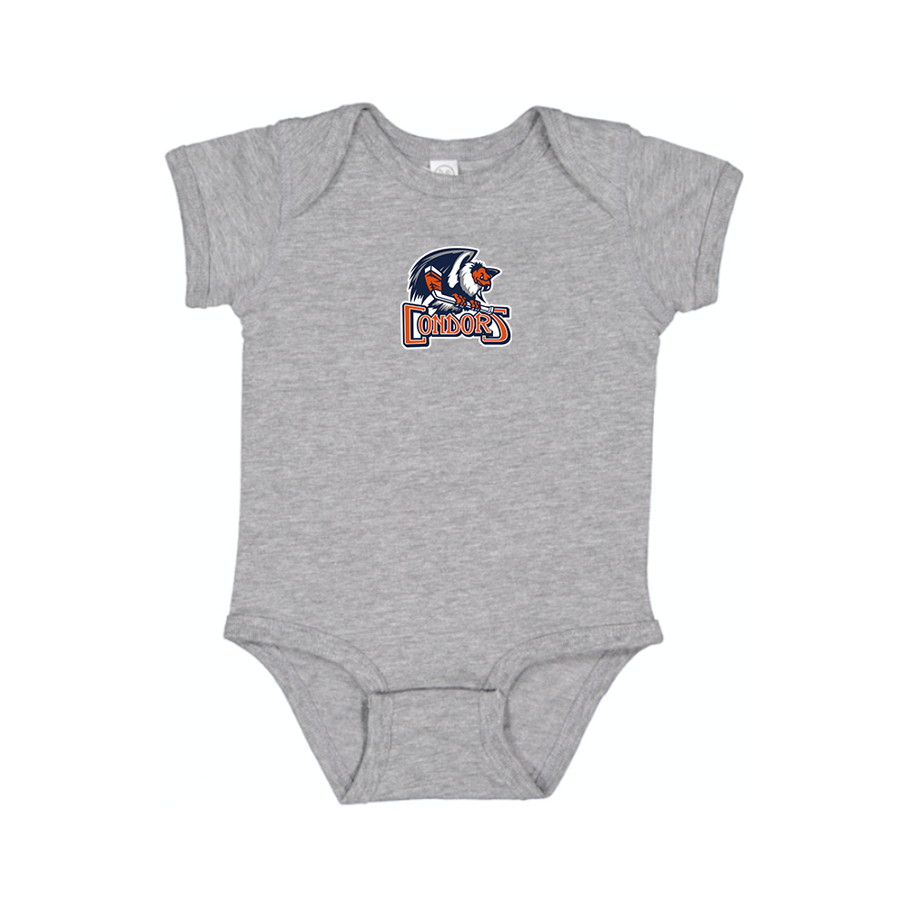 Bakersfield Condors Logo Baby Romper Onesie