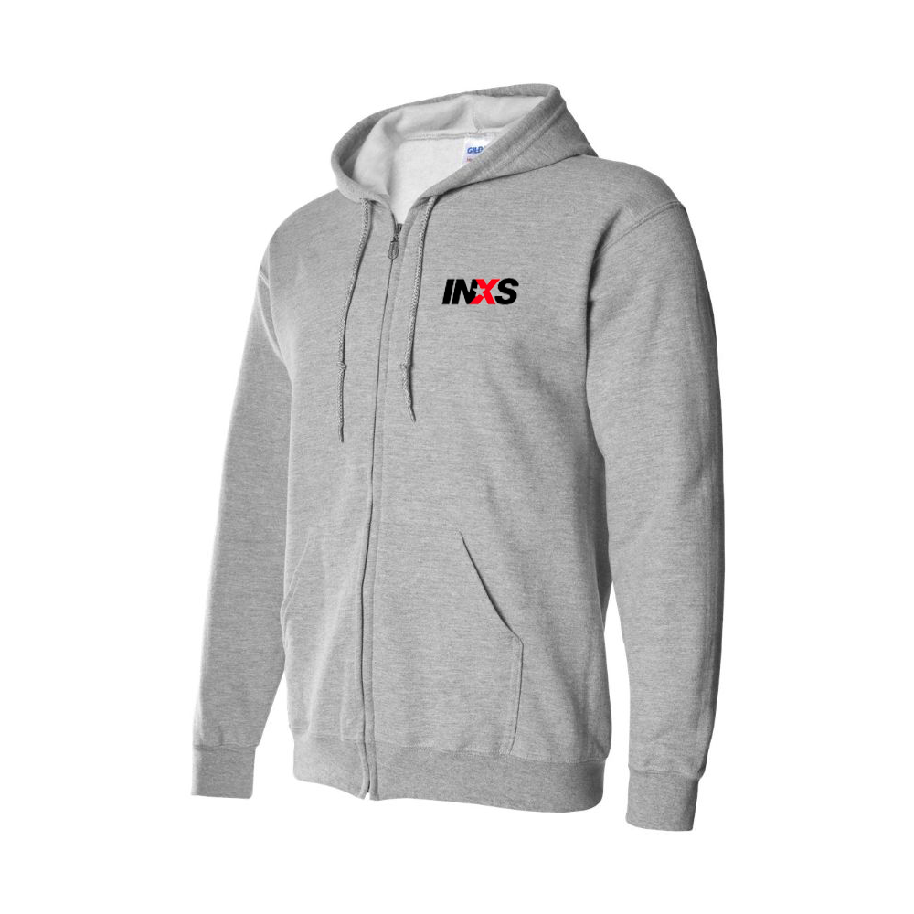 Men's INXS Logo Zipper Hoodie