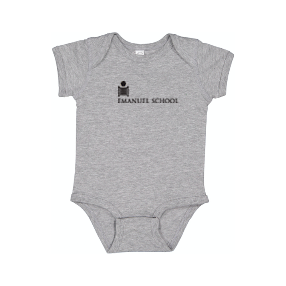 Emanuel School Logo Baby Romper Onesie