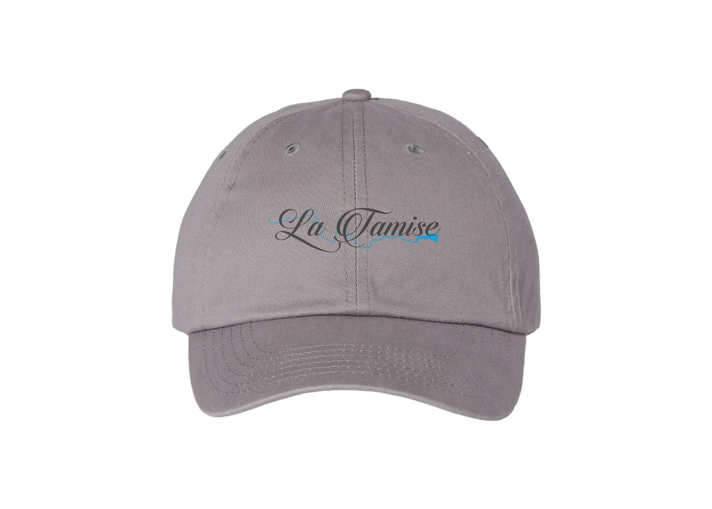 La Tamise Logo  Valucap Adult Bio-Washed Classic Dad Hat