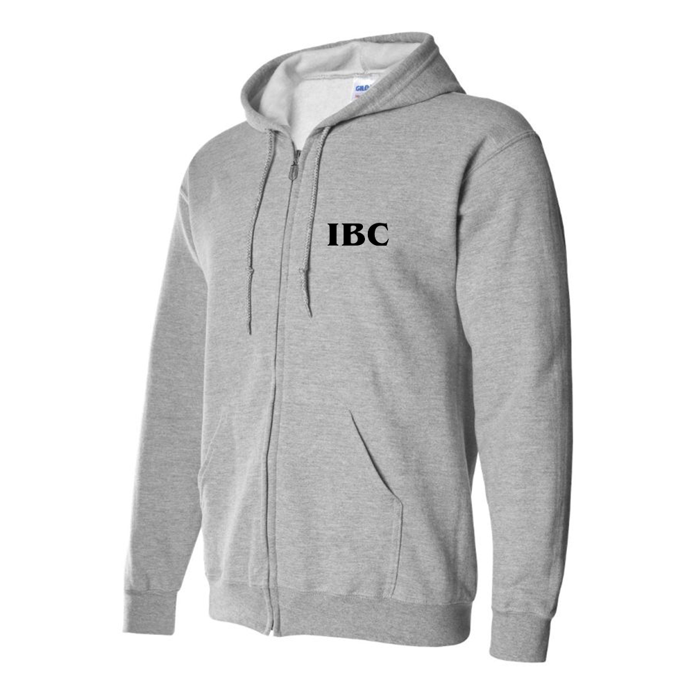Men's IBC Logo Zipper Hoodie