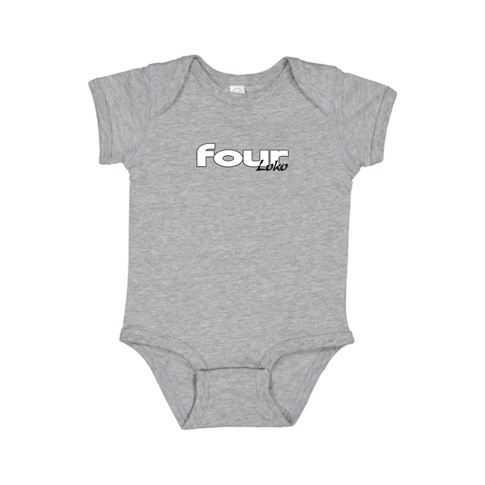 Four Loko Logo Baby Romper Onesie