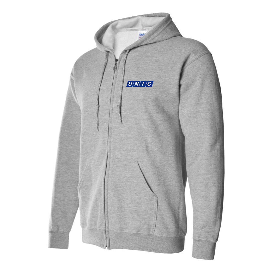 Men's Unic Logo Zipper Hoodie
